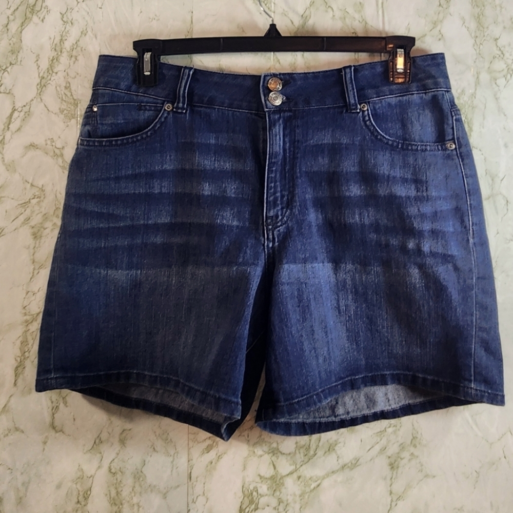 Maurices High Rise Denim Shorts - Picture 2 of 9